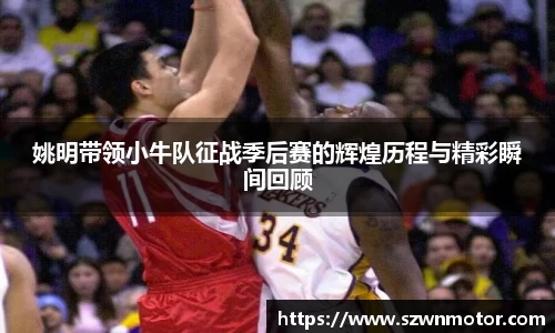 姚明带领小牛队征战季后赛的辉煌历程与精彩瞬间回顾